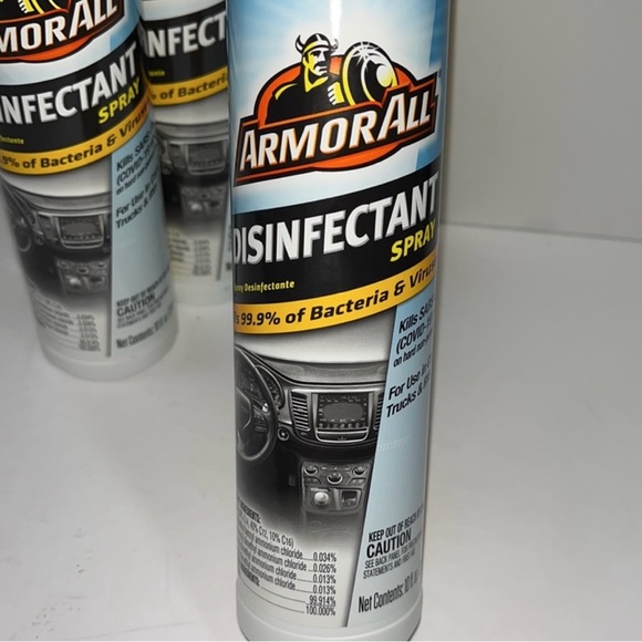 Armor All Disinfectant Spray - 10 OZ - Picture 2 of 6